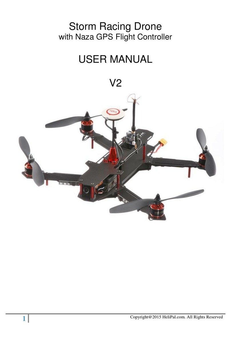 Helipal storm racing drone 370 User manual