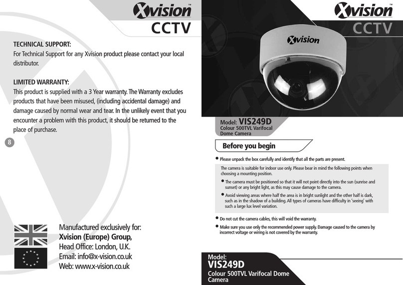 X-Vision VIS249D User manual