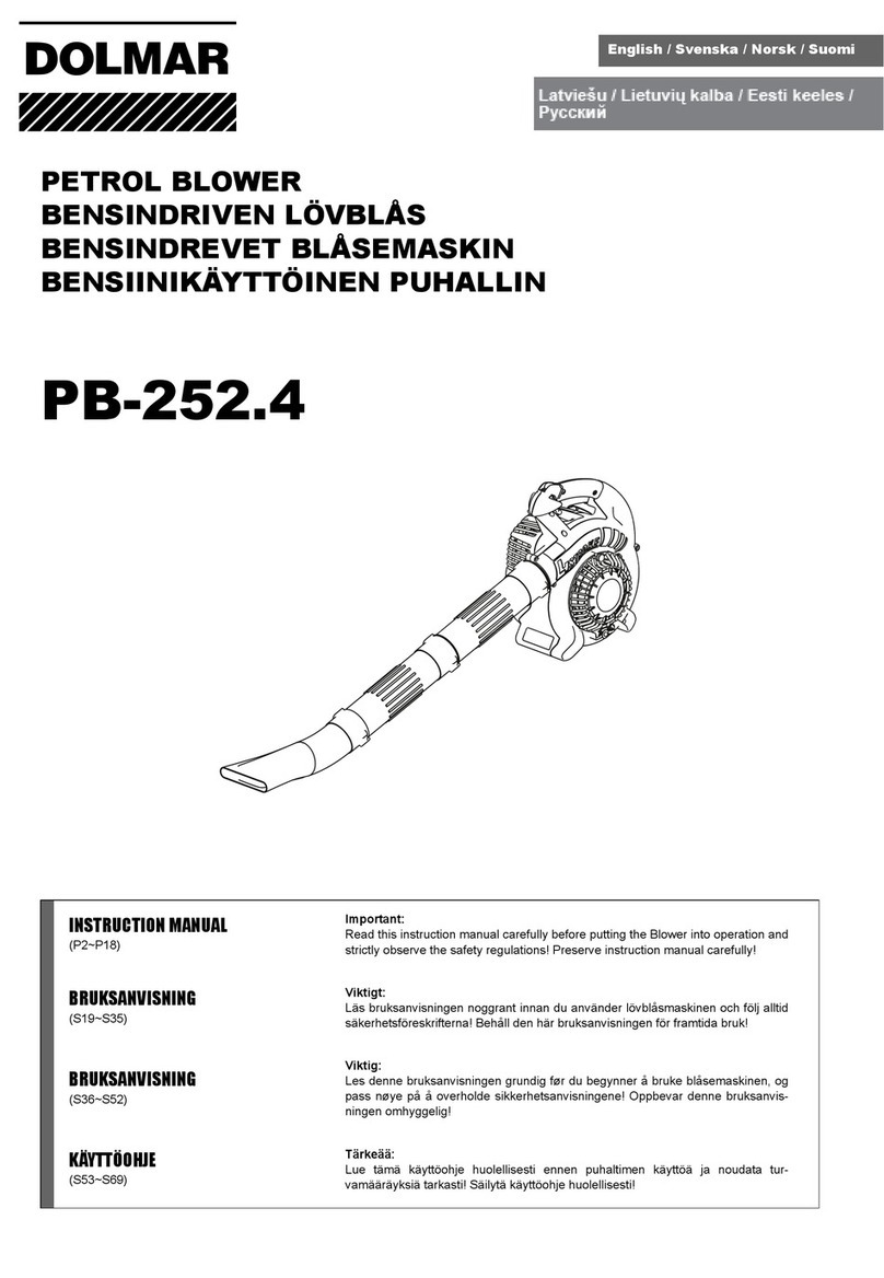 Dolmar PB-252.4 instruction manual