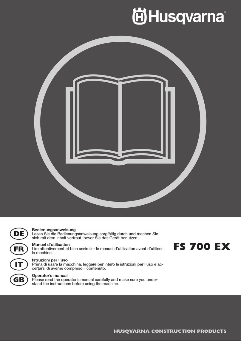 Husqvarna FS 700 EX User manual