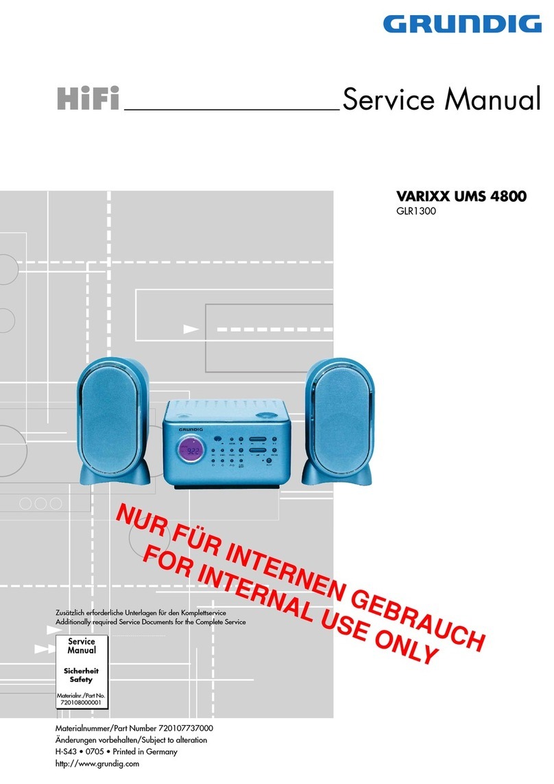 Grundig VARIXX UMS 4800 User manual