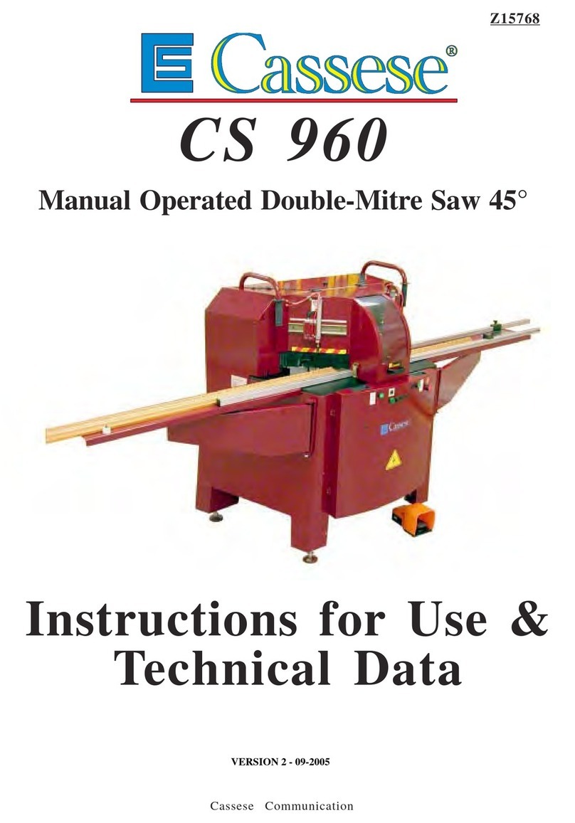 Cassese CS 960 Instructions for use