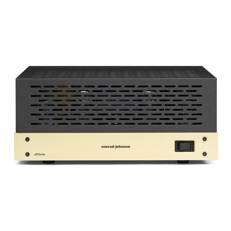 Conrad-Johnson LP260M User manual