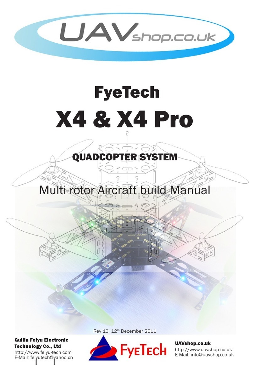 FyeTech X4 & X4 Pro instruction manual