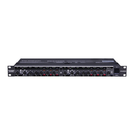 Phonic PCX 4000 user manual