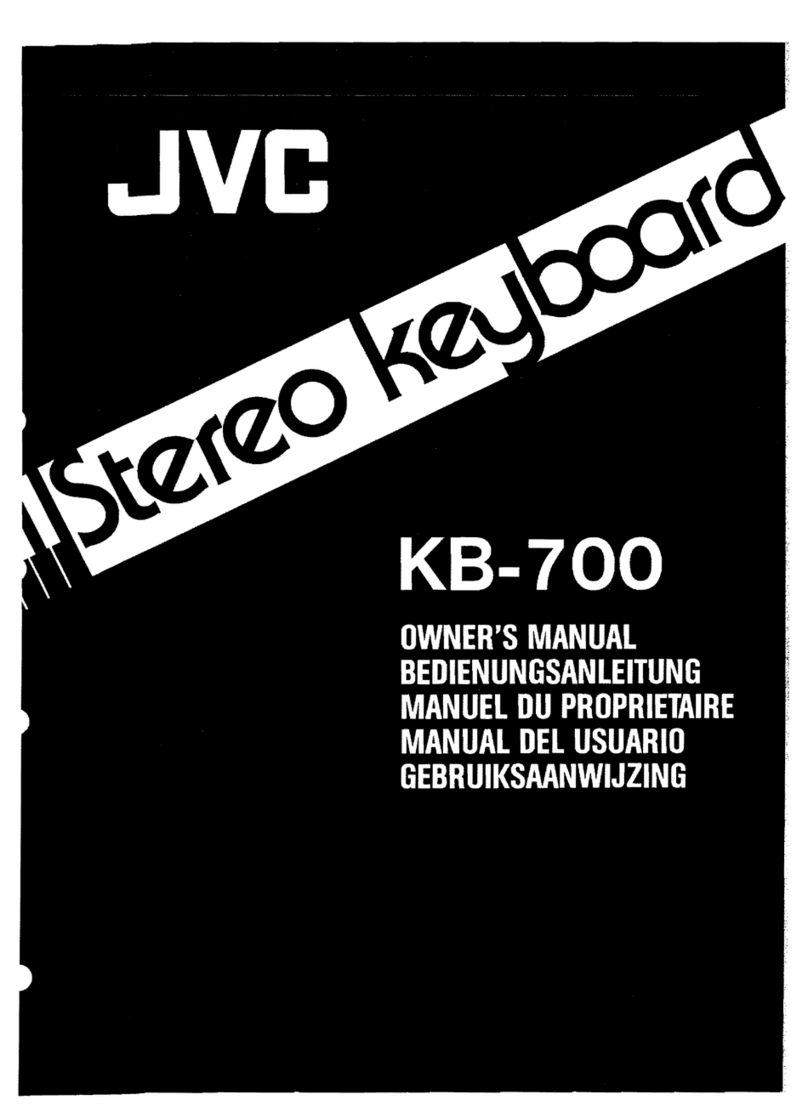 JVC KB-700 owner's manual