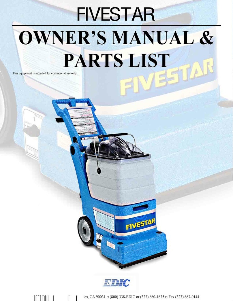 Edic Fivestar User manual