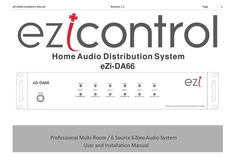 eZi eZi-DA66 User and installation manual