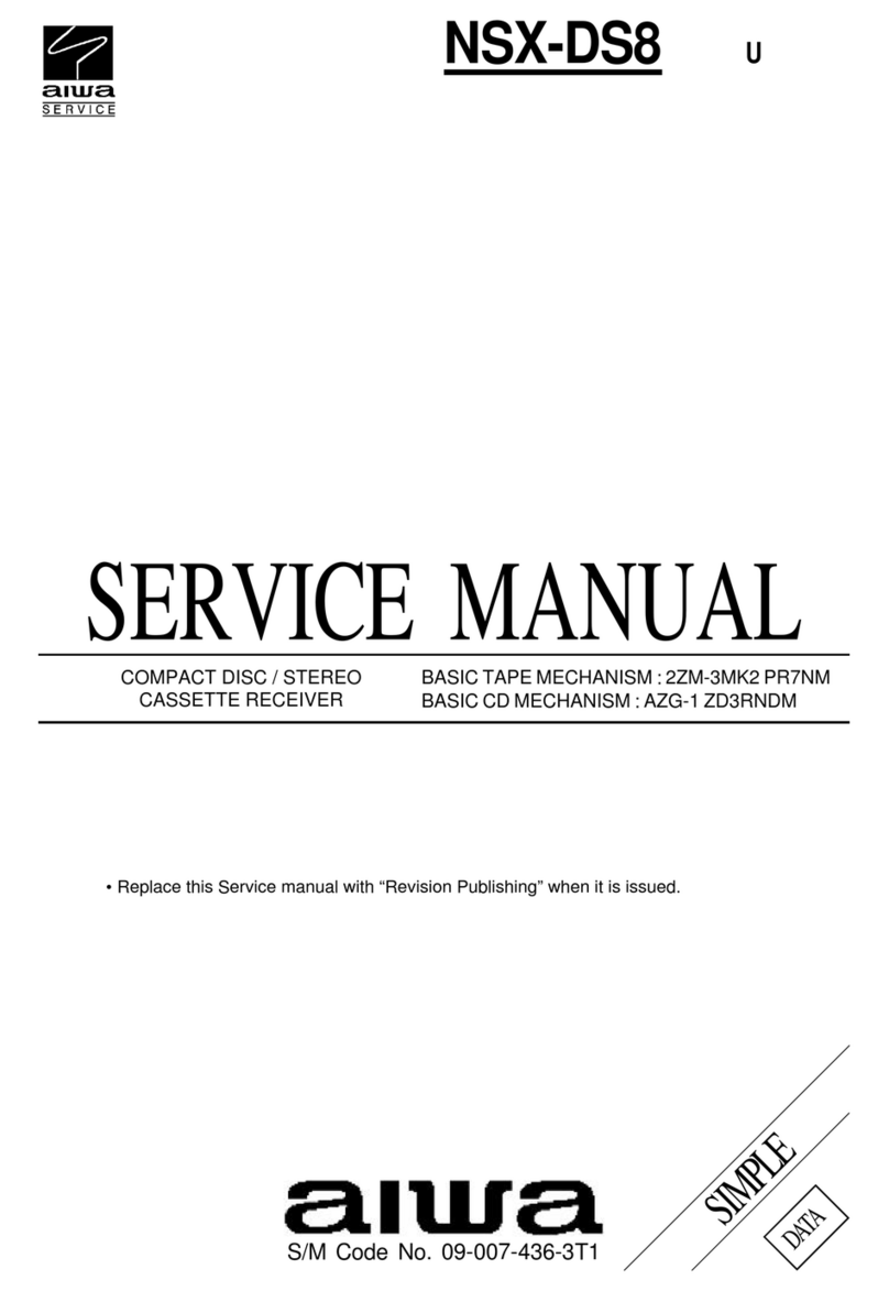 Aiwa NSX-DS8 User manual