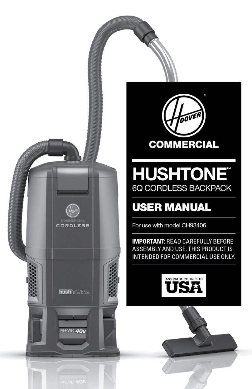 Hoover Hushtone 6Q CH93406 user manual