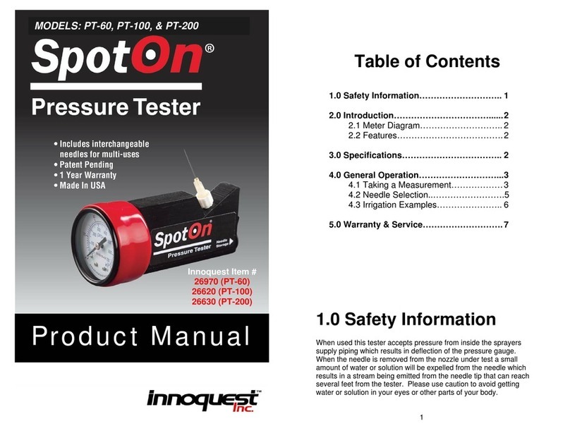 Innoquest SpotOn 26970 (PT-60) product manual