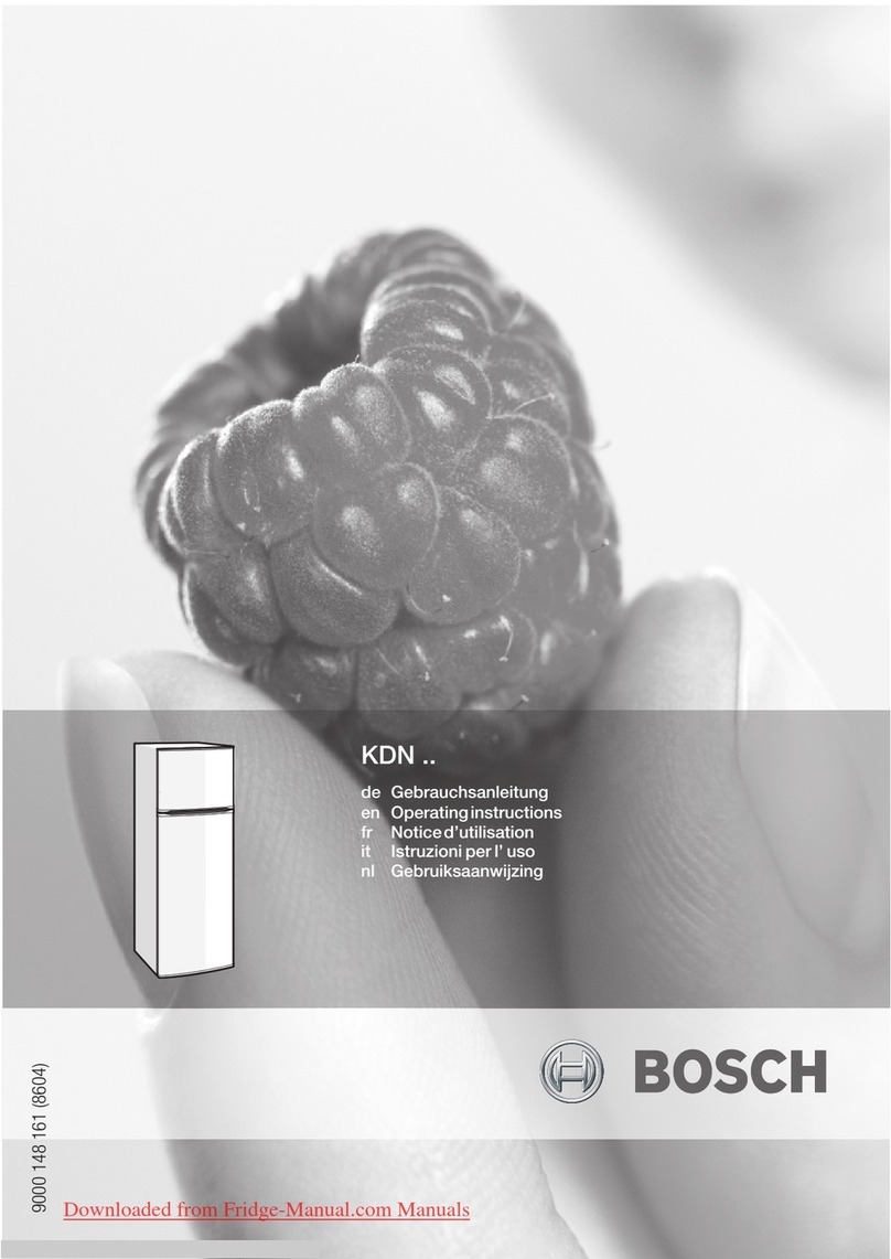 Bosch KDN series User manual