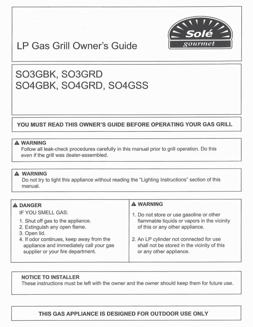 SOLE S03GBK owner's guide
