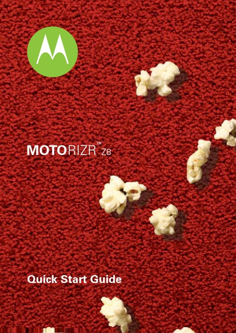 Motorola MOTORIZR Z8 User manual Motorola MOTORIZR Z8 User manual
