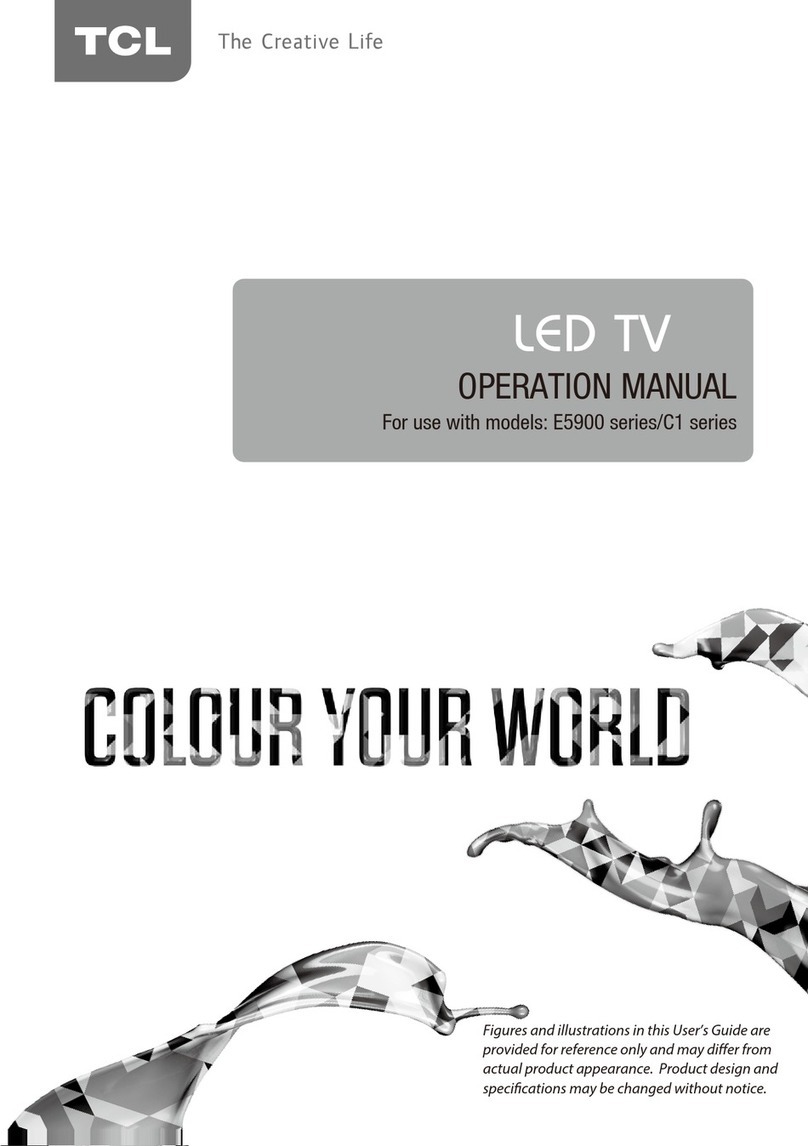 TCL E5900 SERIES User manual