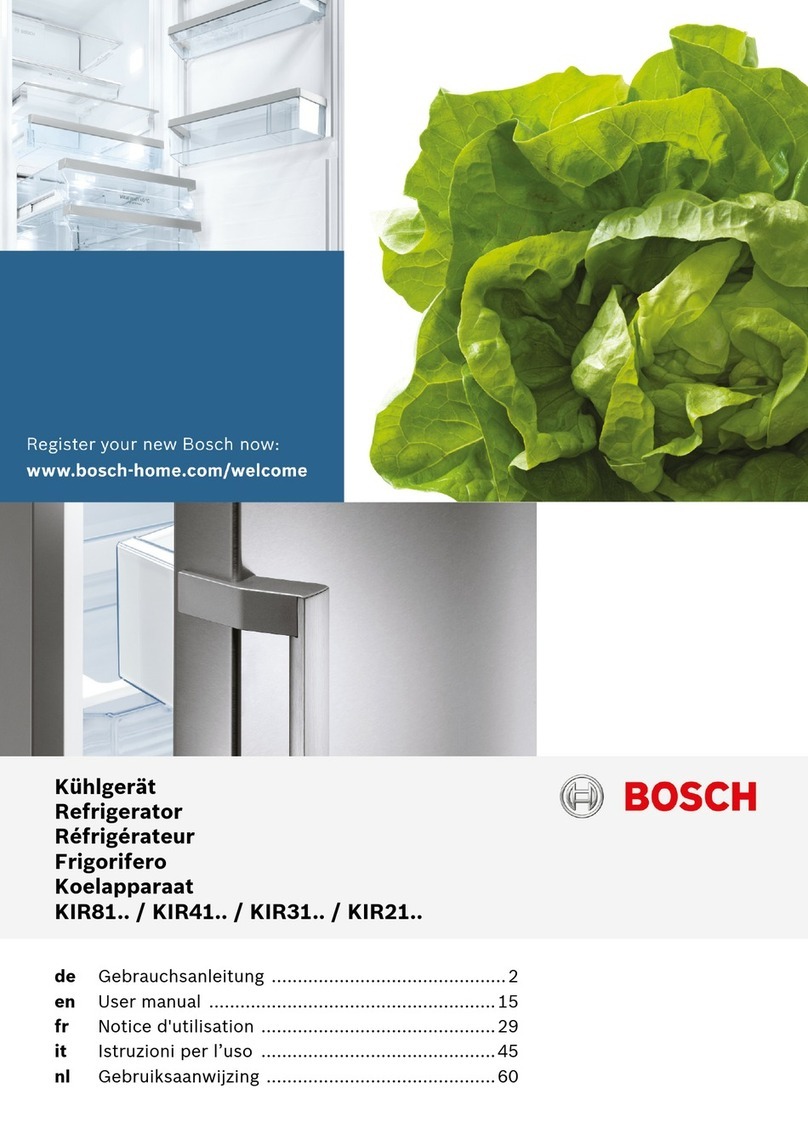 Bosch KIR81 Series user manual