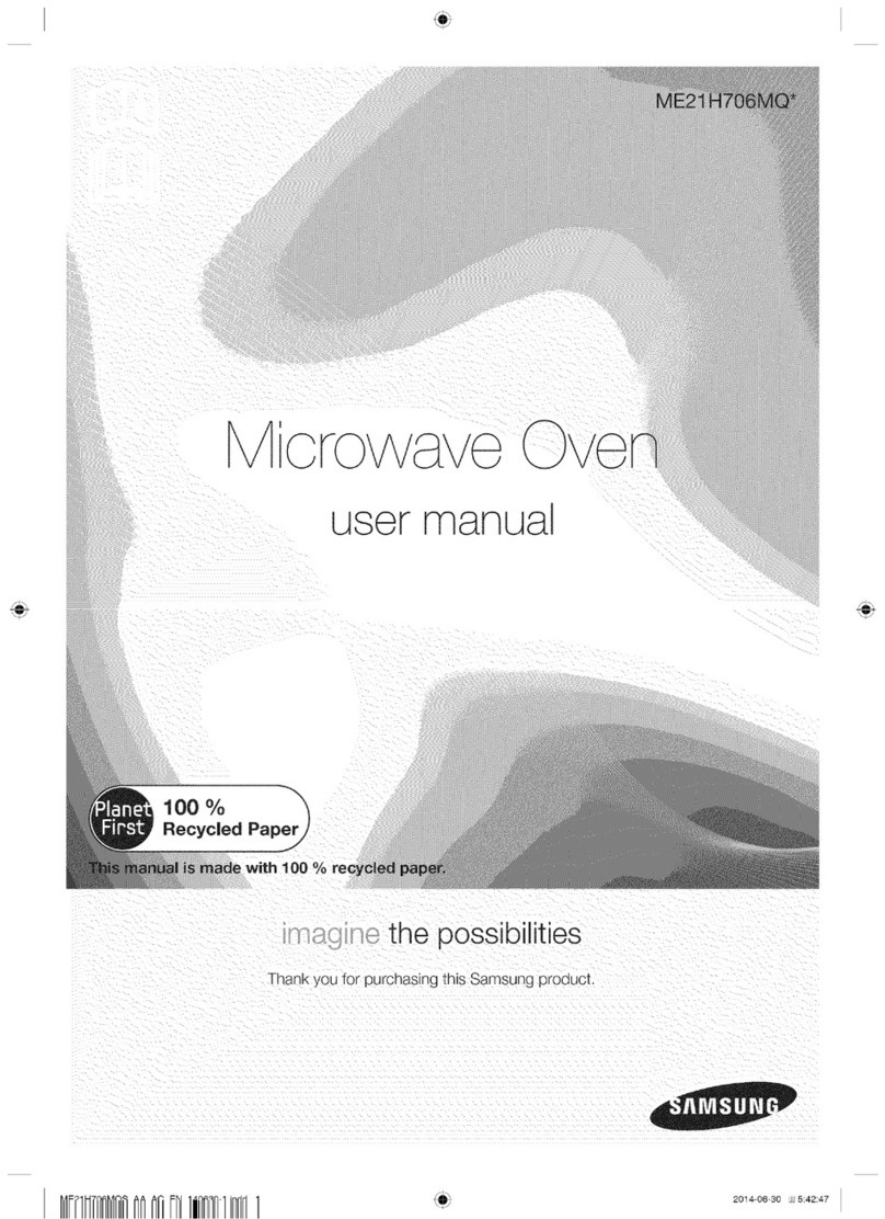 Samsung ME21H706MQ User manual