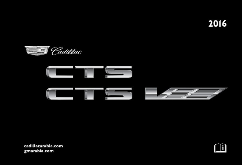 Cadillac 2016 CTS User manual