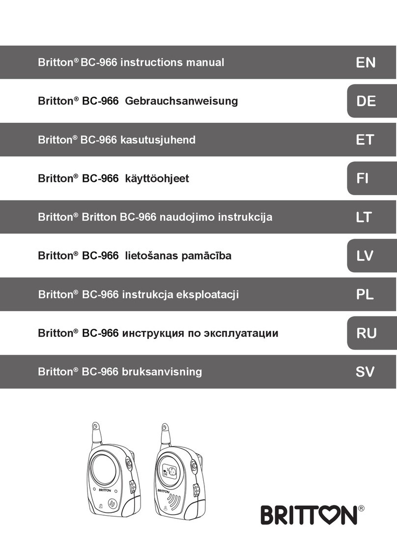Britton BC-966 instruction manual