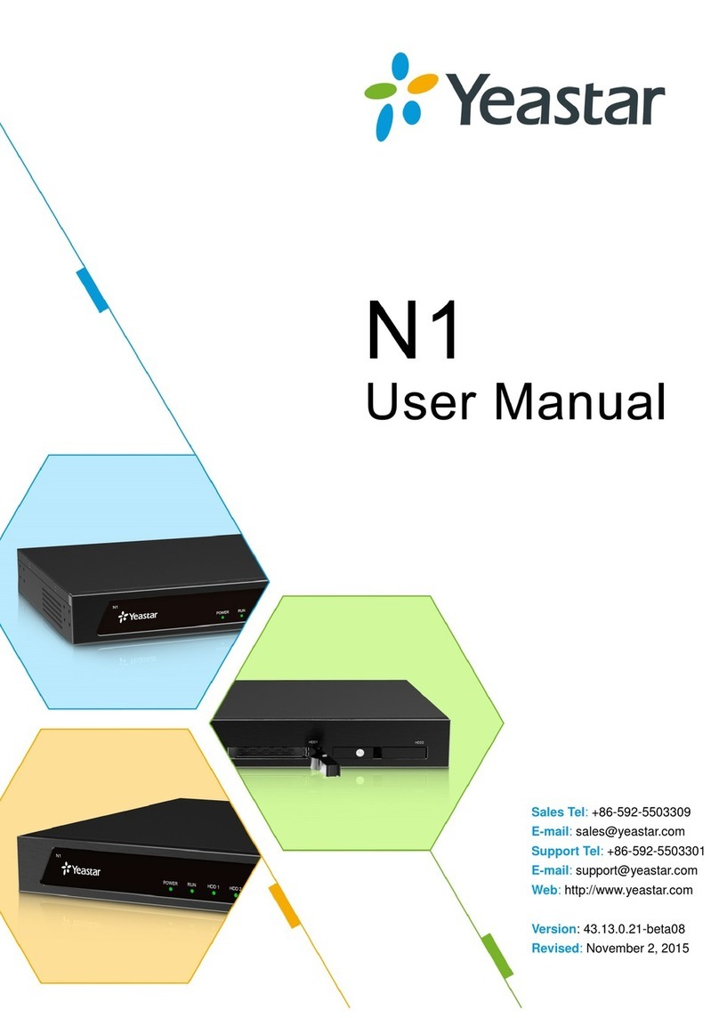 Yeastar Technology N1 user manual
