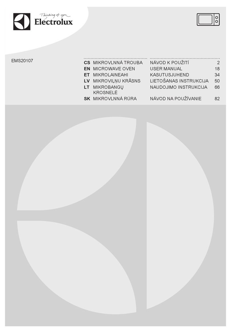 Electrolux EMS20107 User manual