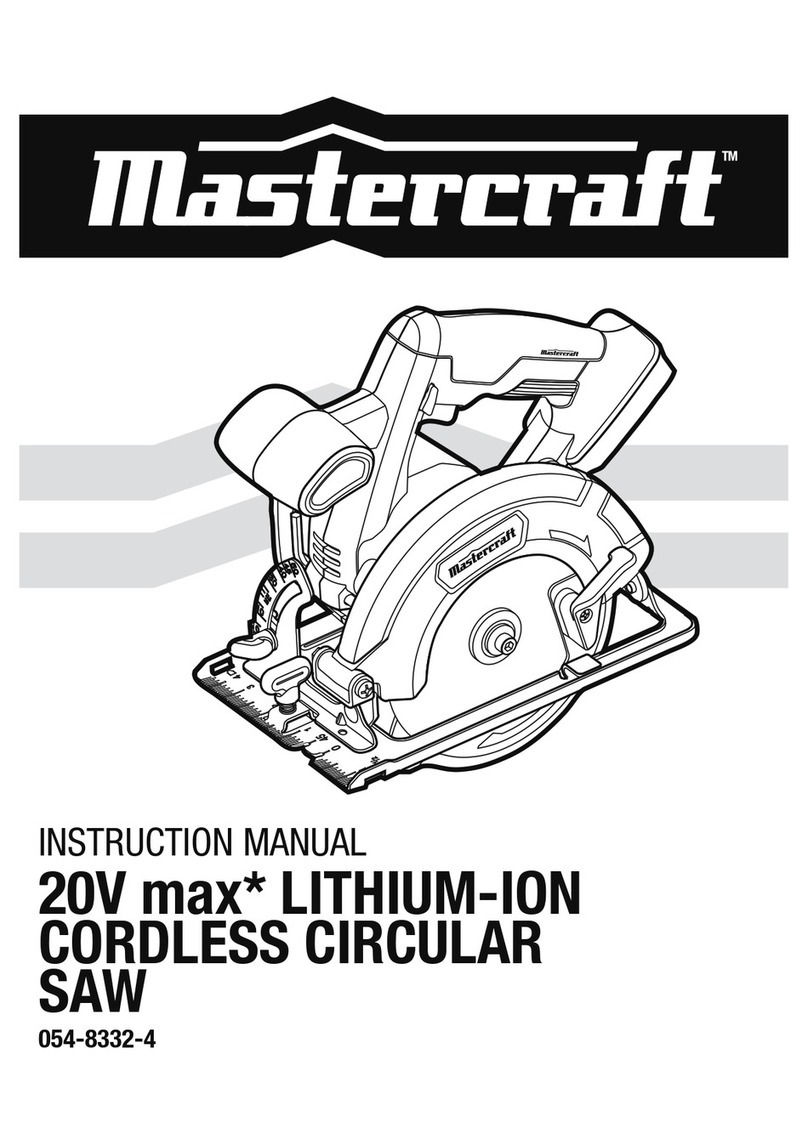 MasterCraft 054-8332-4 instruction manual