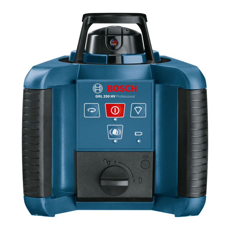 Bosch GRL Professional 250 HV Original instructions