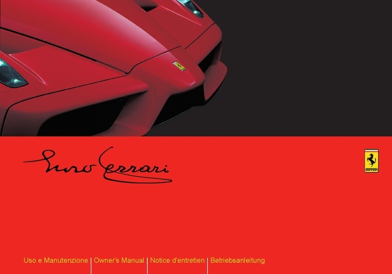 Ferrari 2003 Enzo owner's manual