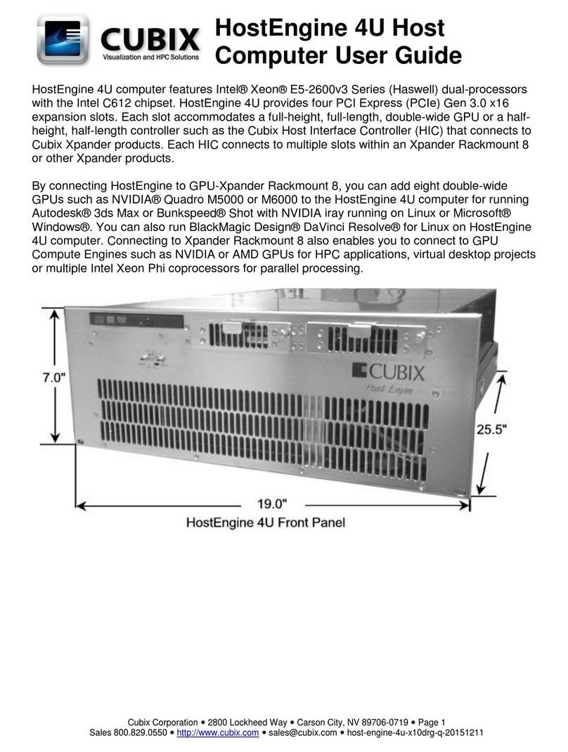 Cubix HostEngine 4U user guide