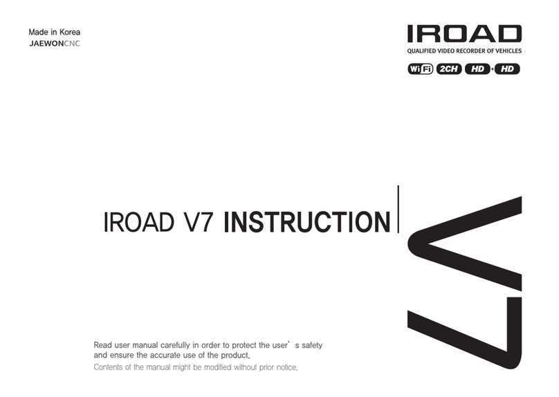 IROAD V7 instruction manual