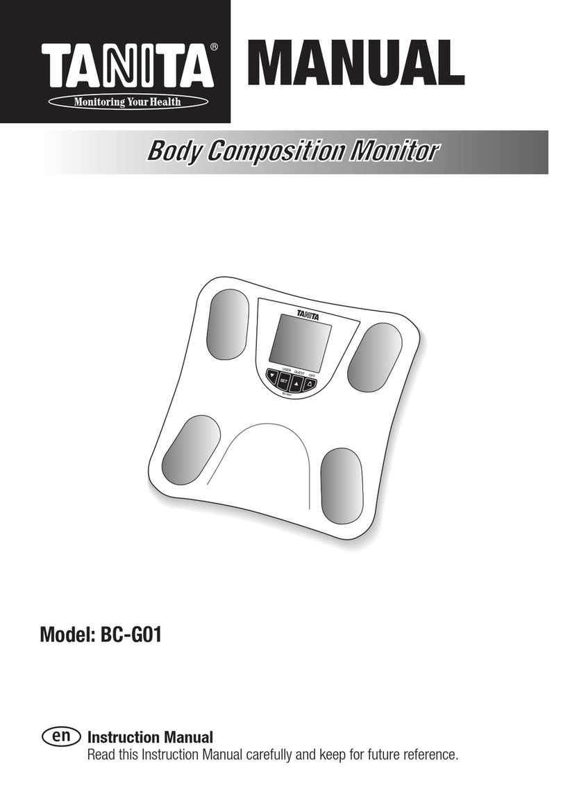 Tanita BC-G01 manual