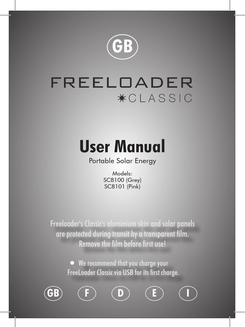 Freeloader SC8100 user manual