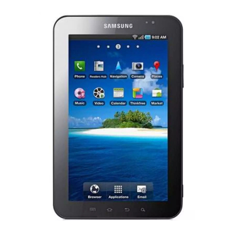Samsung Galaxy Tab GT-P1000 Building instructions