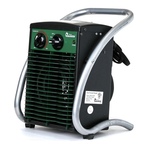 DR. Heater DR218-1500 Installation instructions manual