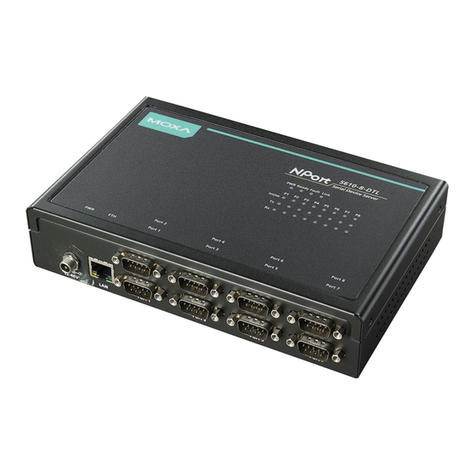 Moxa Technologies NPort 5610-8 User manual