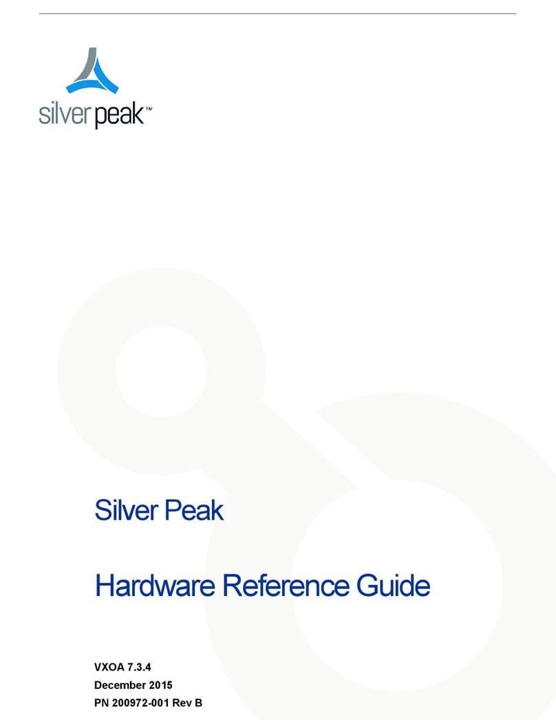 Silver Peak EC-XS Hardware reference guide