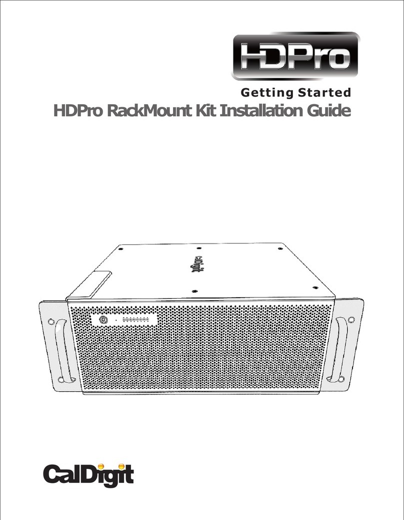 CalDigit HDPro User manual