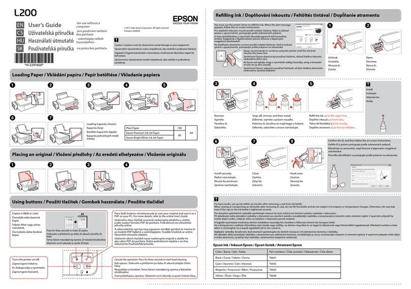 Epson L200 User manual