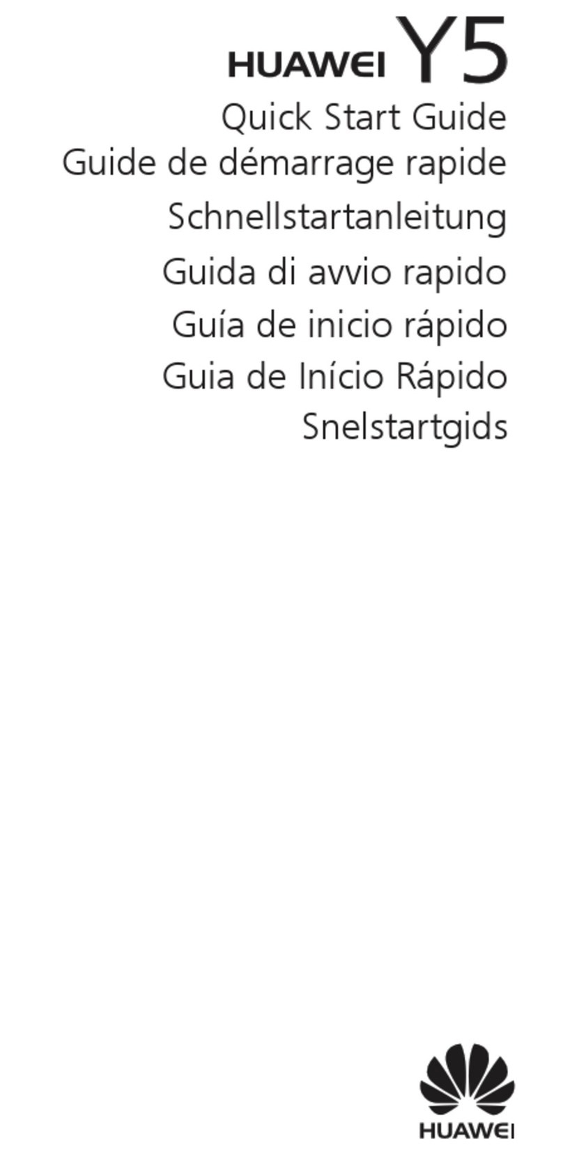 Huawei Ascend Y5 User manual