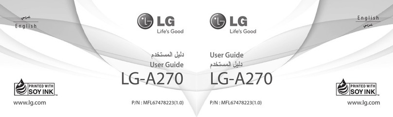 LG LG-A270 User manual