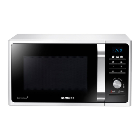 Samsung MS23F301T Owner's instructions & cooking guide
