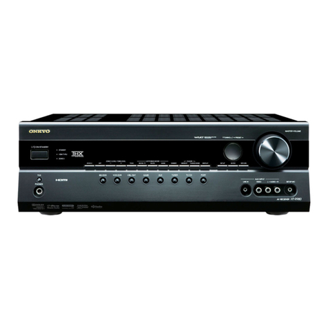 Onkyo HT-R980 (B) User manual Onkyo HT-R980 (B) User manual