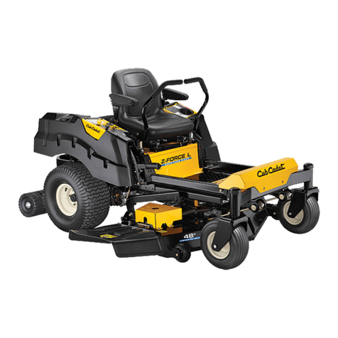 Cub Cadet Z-Force L User manual Cub Cadet Z-Force L User manual