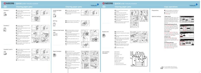 Kyocera TASKalfa 620 User manual