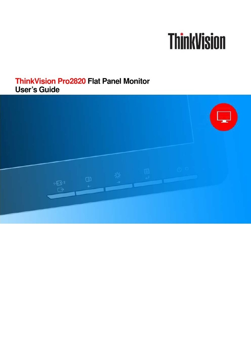 ThinkVision Pro2820 User manual