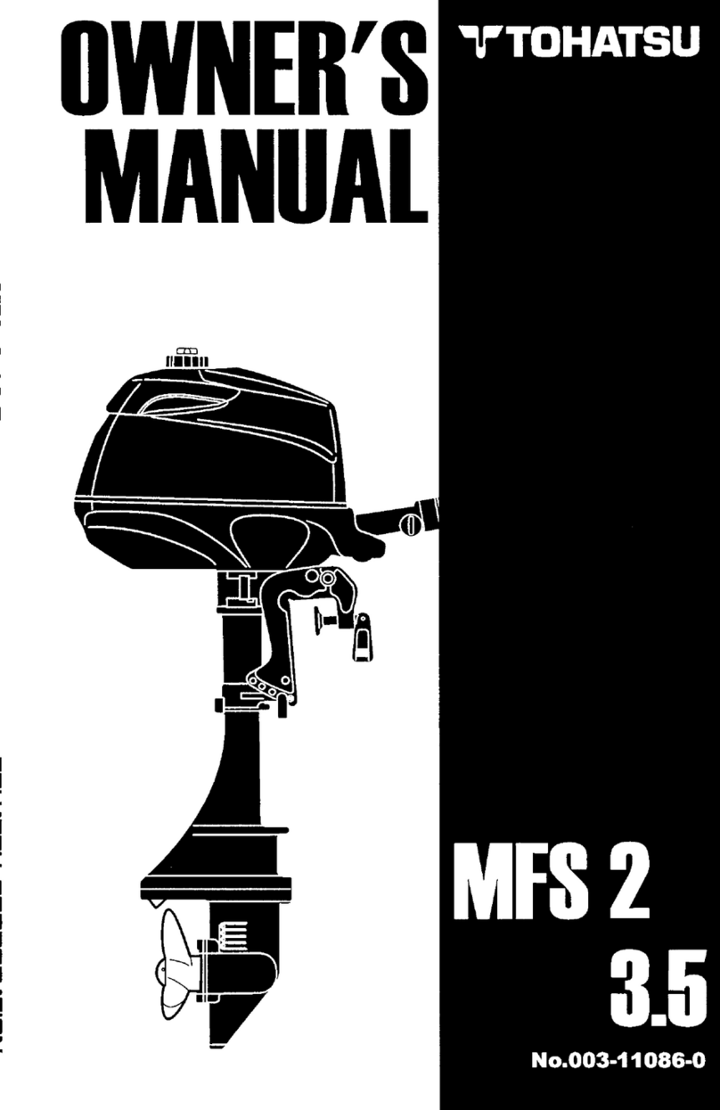 TOHATSU MFS 2 owner's manual