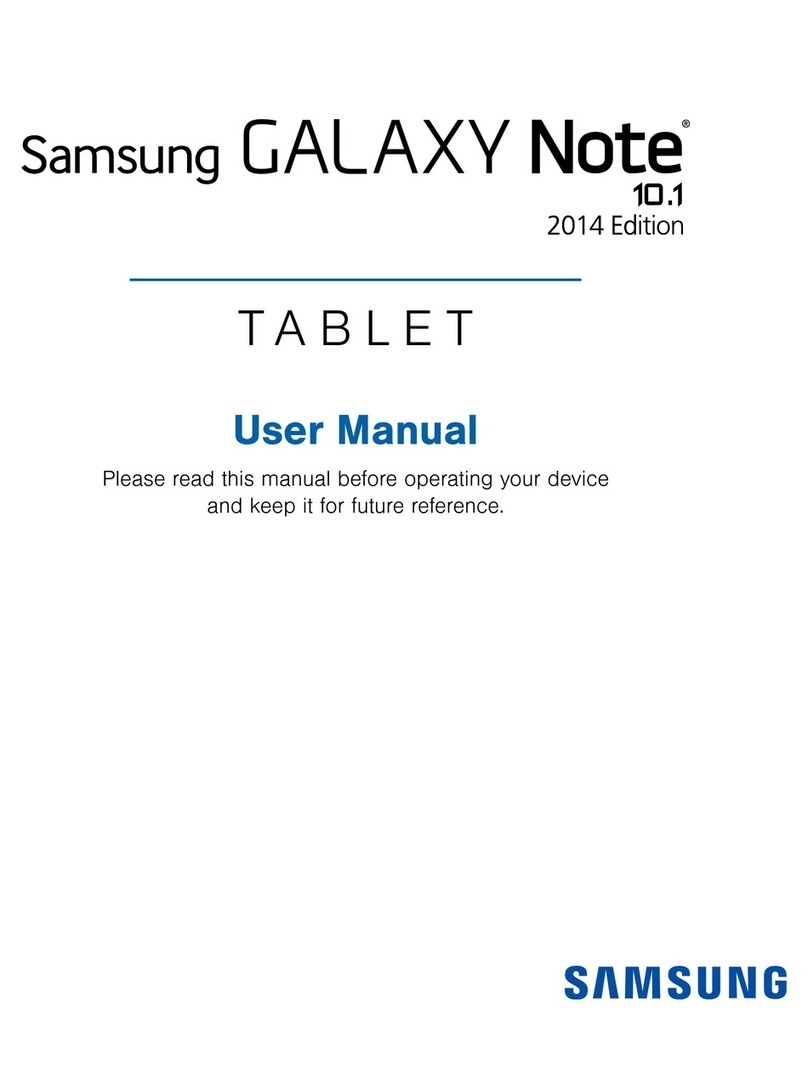Samsung GALAXY Note 10.1 User manual Samsung GALAXY Note 10.1 User manual