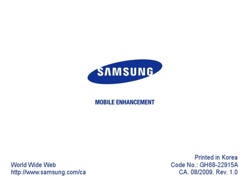 Samsung WEP470 manual