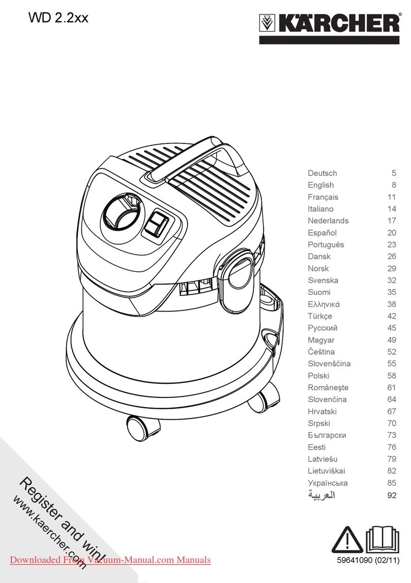 Kärcher WD 2.2 series manual