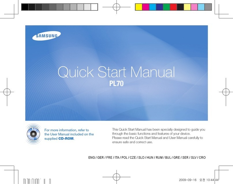 Samsung PL70 Instruction manual